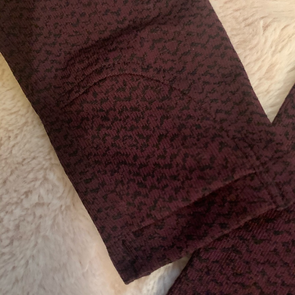 Athleta 🍁NWTs🍁Burgundy Flurry Peak Turtleneck - Picture 6 of 14